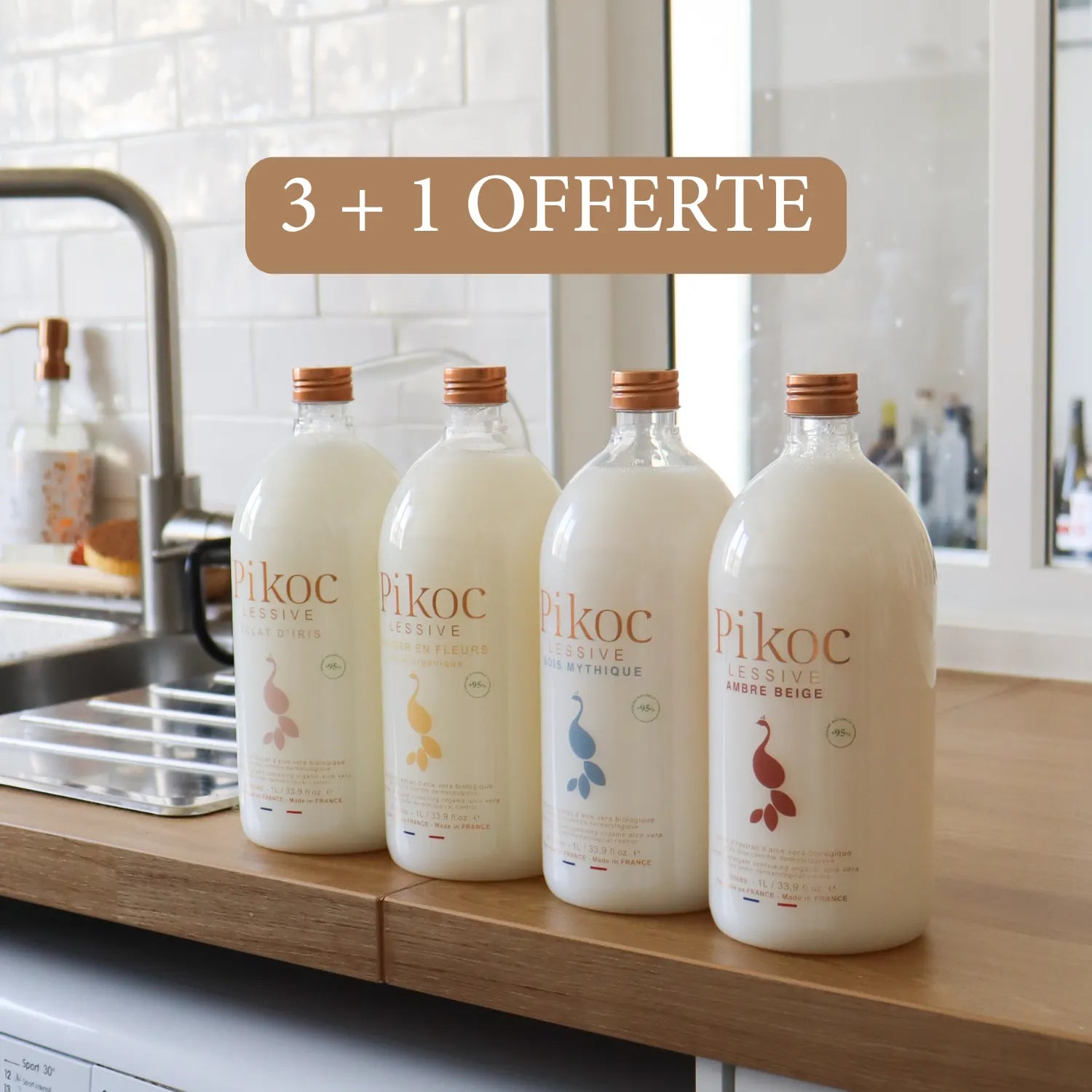 Offre Black Friday Lessive 3+1