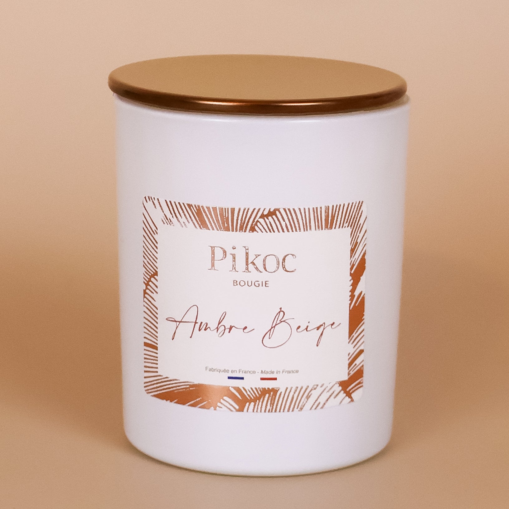 Bougie Ambre Beige