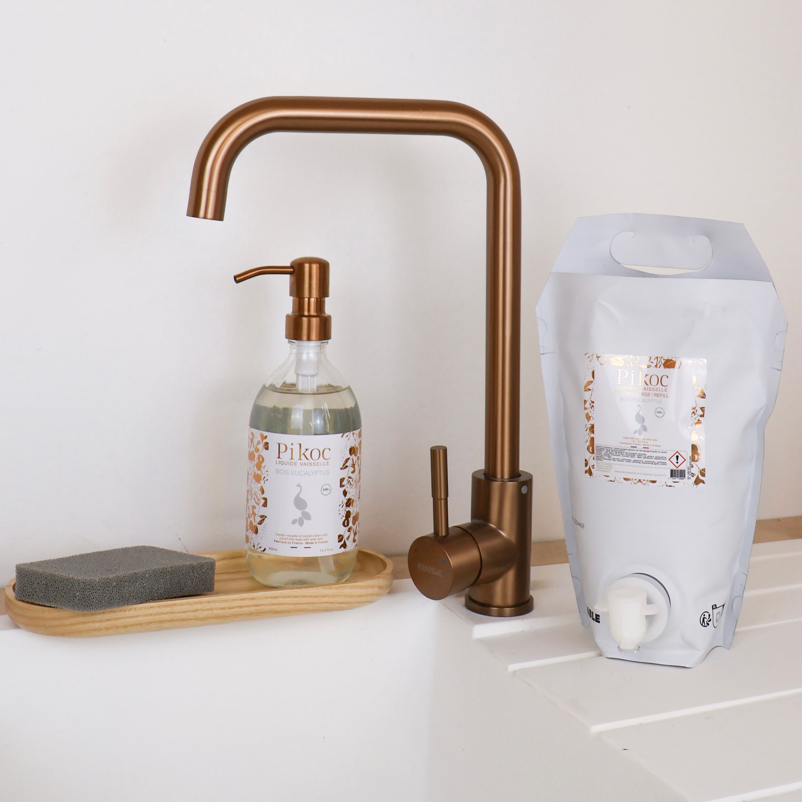 Dishwashing Liquid and its Eco-refill - Eucalyptus Wood