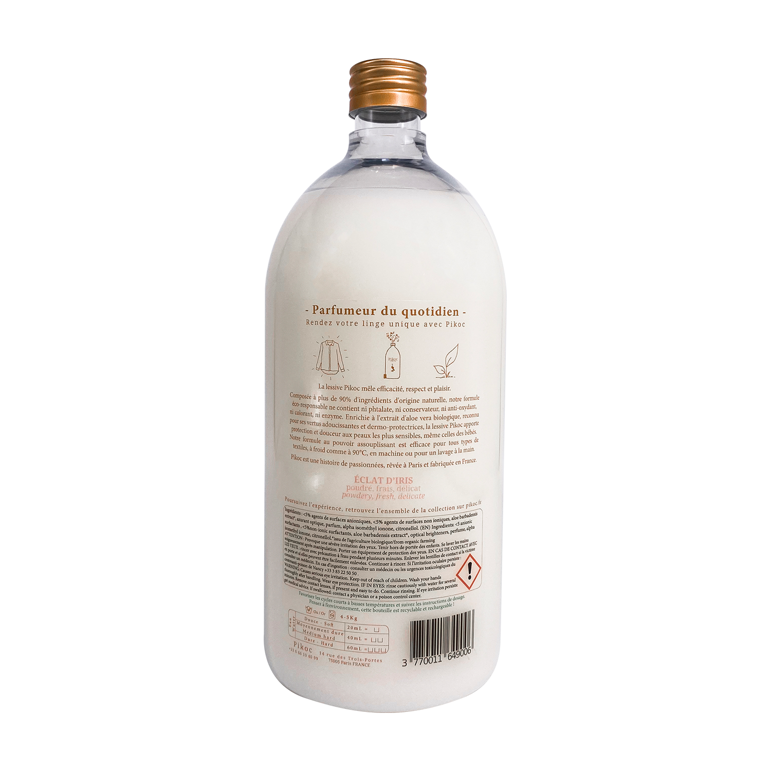 Éclat d'Iris Laundry Detergent - 1L