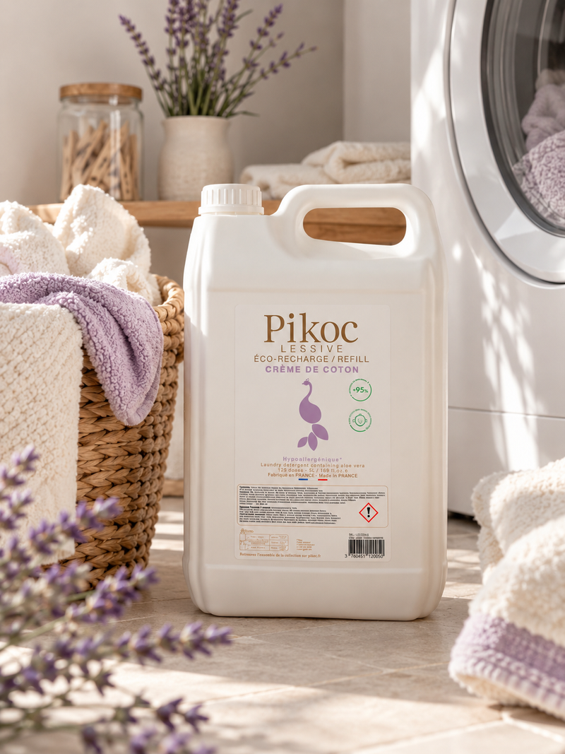 Éco-Recharge Lessive Crème de Coton 5L