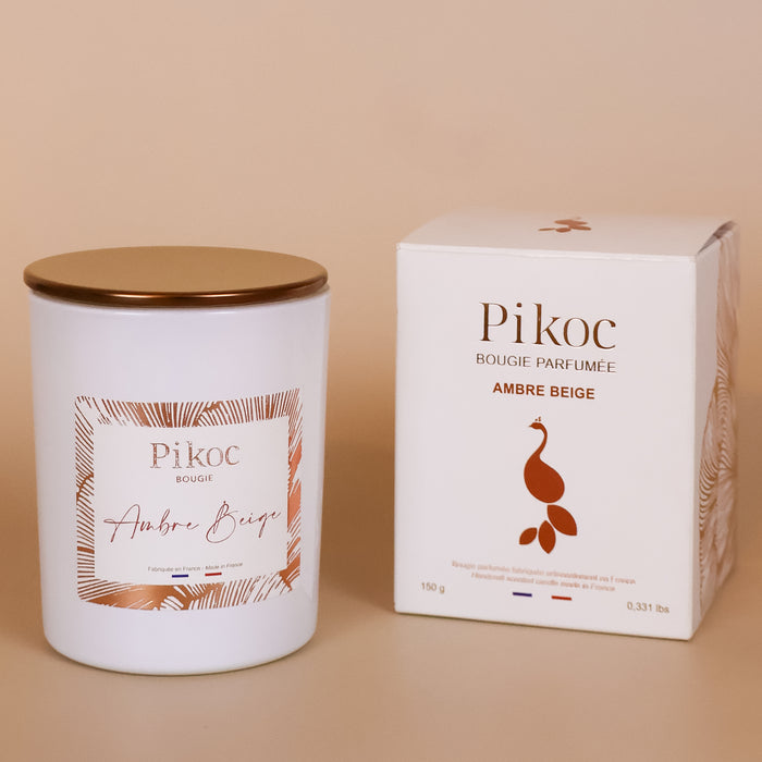 Bougie Ambre Beige