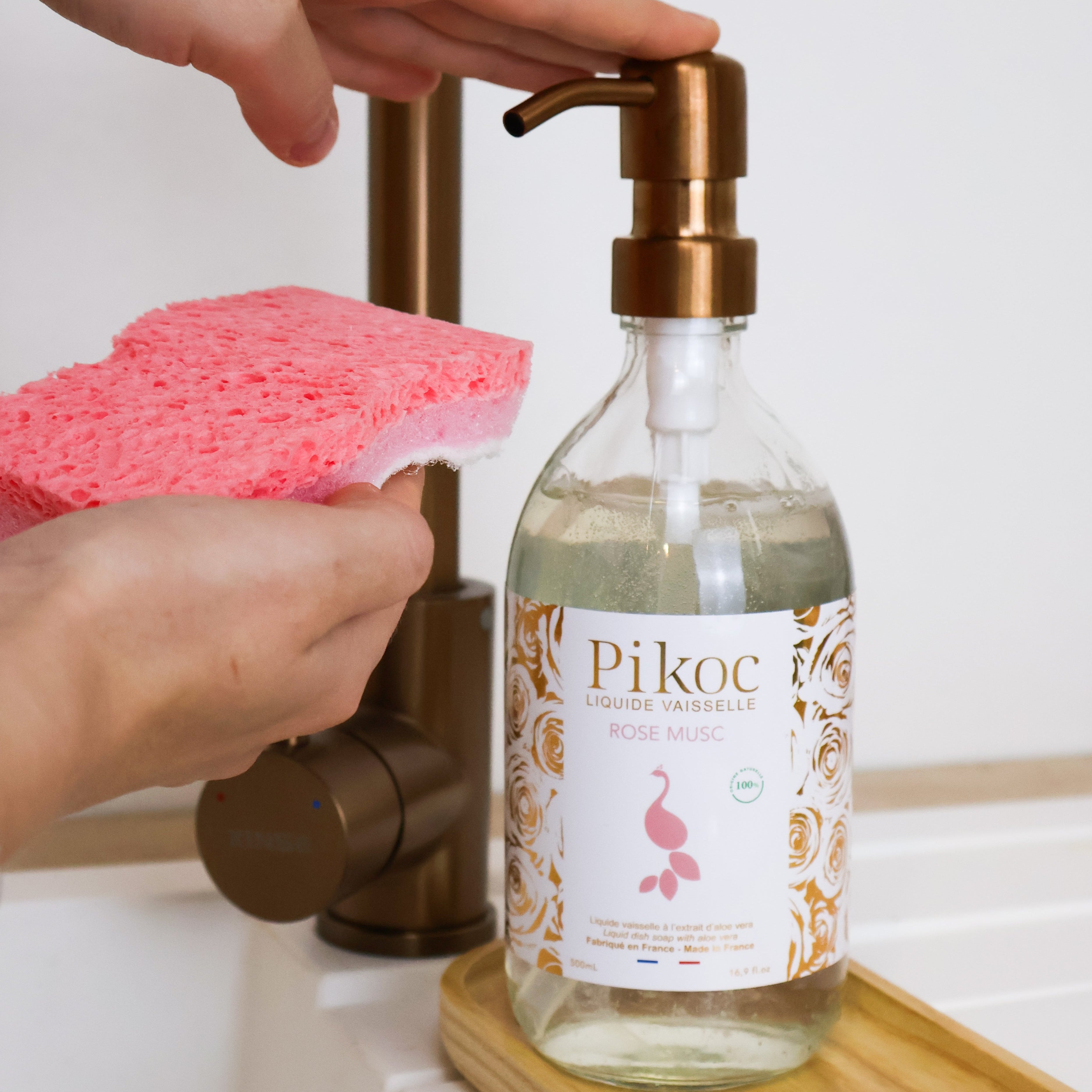 Liquide vaisselle Rose Musc 500ml