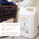 Éco-recharge Lessive Pikoc Bois Mythique, 5L, efficace pour tous textiles, à froid comme à 90°C, lavage à la main et en machine, parfume durablement et délicatement le linge