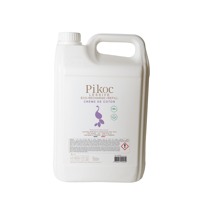 Éco-Recharge Lessive Crème de Coton 5L