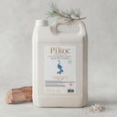 Éco-recharge Lessive Pikoc Bois Mythique, 5L, pyramide olfactive avec ingrédients, notes de fond, de tête et de coeur